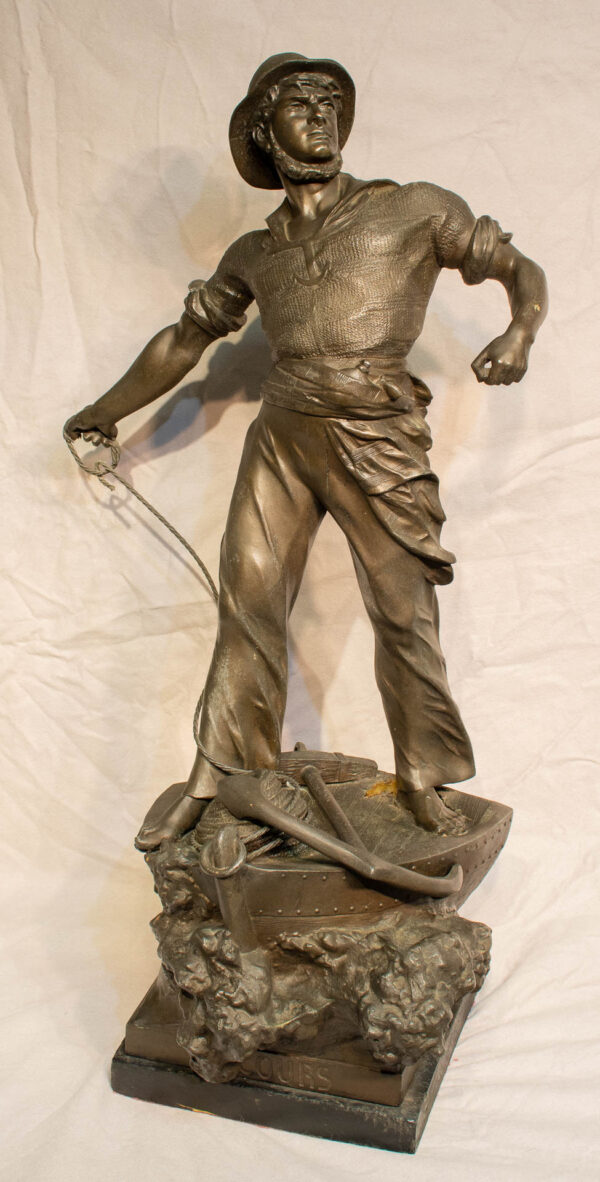 Pair of Spelter Statues - Image 14