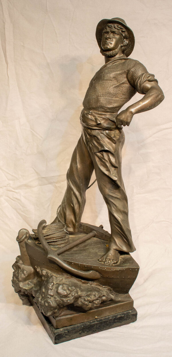 Pair of Spelter Statues - Image 13
