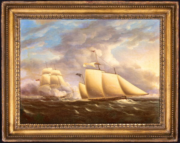French Pirates Engage a Royal Naval Brig off Dover - Image 3