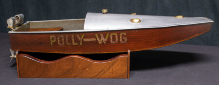 Live Steam Outboard Motor Boat - POLLY-WOG