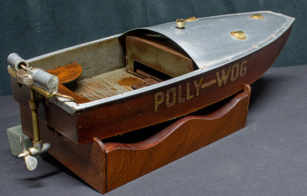 Live Steam Outboard Motor Boat - POLLY-WOG - Image 5