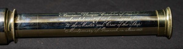 Fine British Presentation Telescope Dated 1868 - Image 6