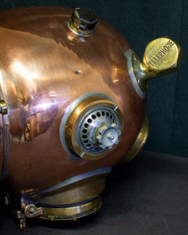 Siebe Gorman Shallow Water Mine Recovery Dive Helmet - Image 4