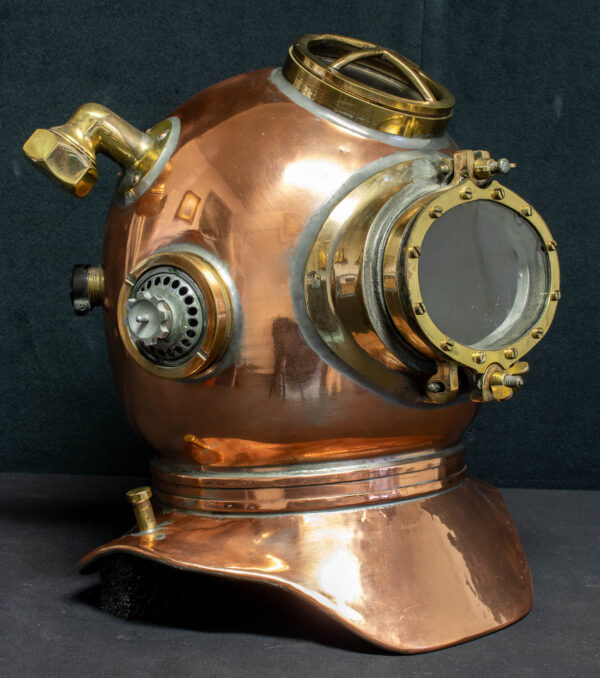 Siebe Gorman Shallow Water Mine Recovery Dive Helmet - Image 13