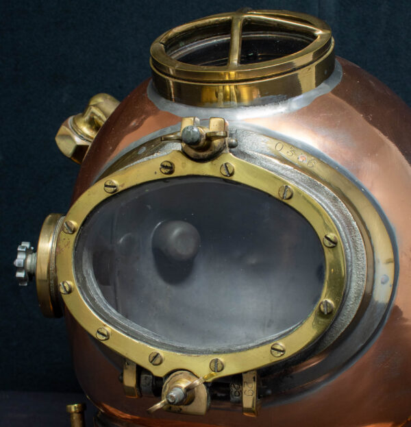 Siebe Gorman Shallow Water Mine Recovery Dive Helmet - Image 8