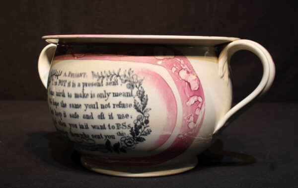 Sunderland Chamber Pot with Humorous Inscriptions - Image 4