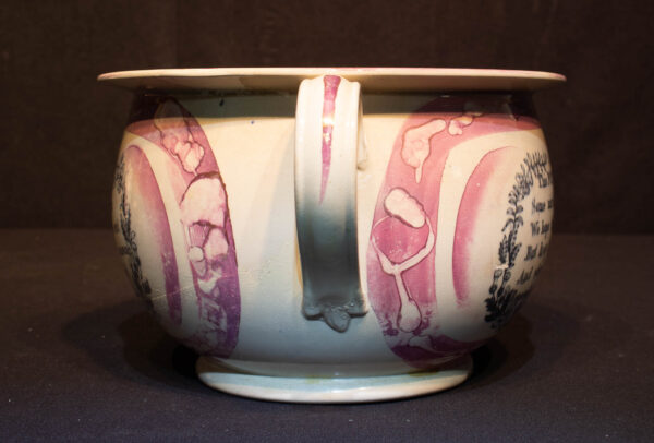 Sunderland Chamber Pot with Humorous Inscriptions - Image 2