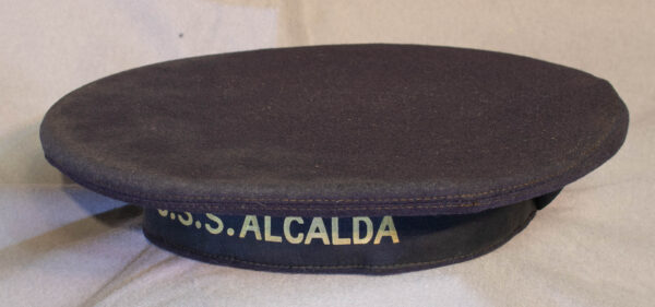 US Navy Sailors Cap from USS ALCALDA - Image 4