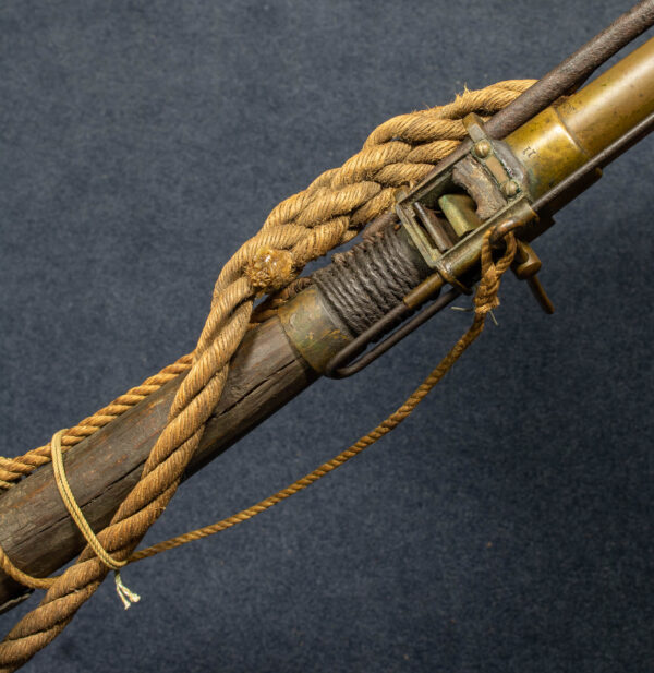 Rare Complete American Ebenezer Pierce Darting Gun with Harpoon by Cole - Image 3