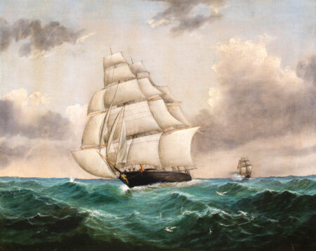 CHALLENGER fired upon by CSS ALABAMA