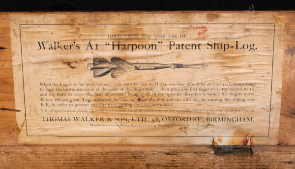 Walker A1 Harpoon Log in Original Case - Image 6