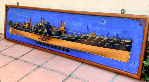 Builders Half Dockyard Model of the Paddle Steamer WAVERLEY - Image 2