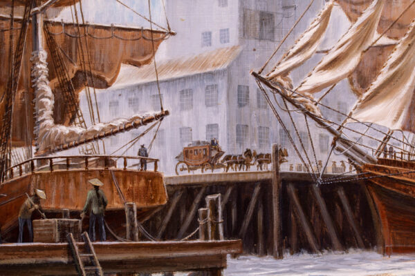 Ships Drying Sails - Image 3