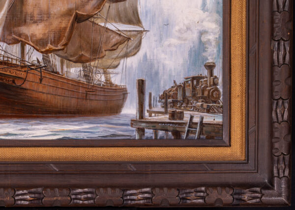 Ships Drying Sails - Image 2