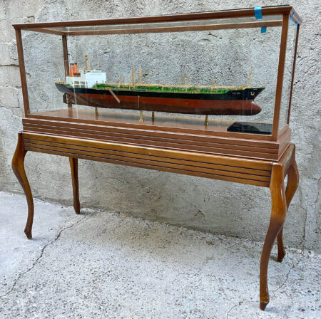 Builders Dockyard Model of the Japanese Oil Tanker CARLINKA
