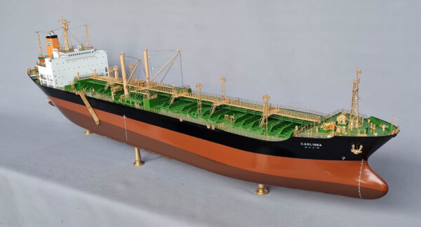 Builders Dockyard Model of the Japanese Oil Tanker CARLINKA - Image 7