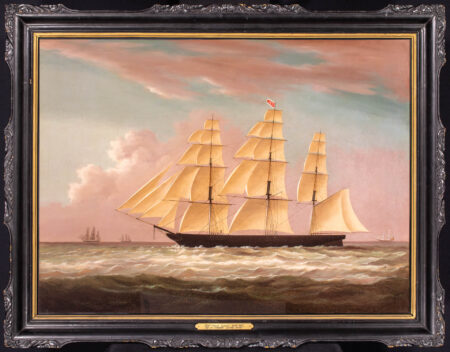 The Ship SAMUEL RUSSELL under Captain N.B. Palmer