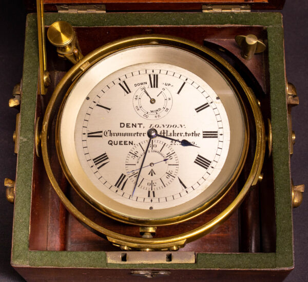 Marine Chronometer by Dent - Image 2