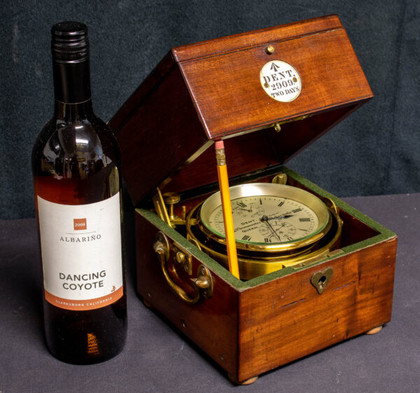 Marine Chronometer by Dent - Image 6