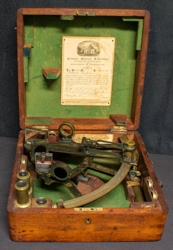 Cased Sextant by Dolland of London - Image 9