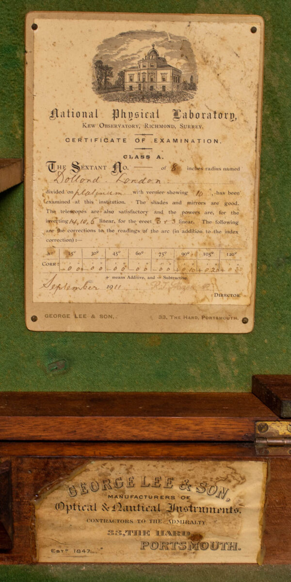 Cased Sextant by Dolland of London - Image 8