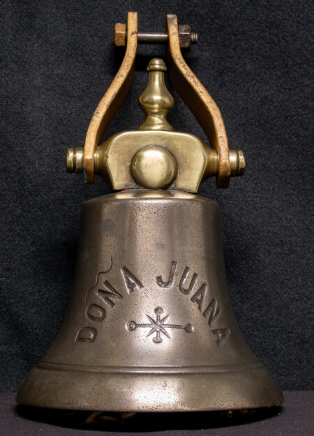 Ships Bell from the Barque DONA JUANA