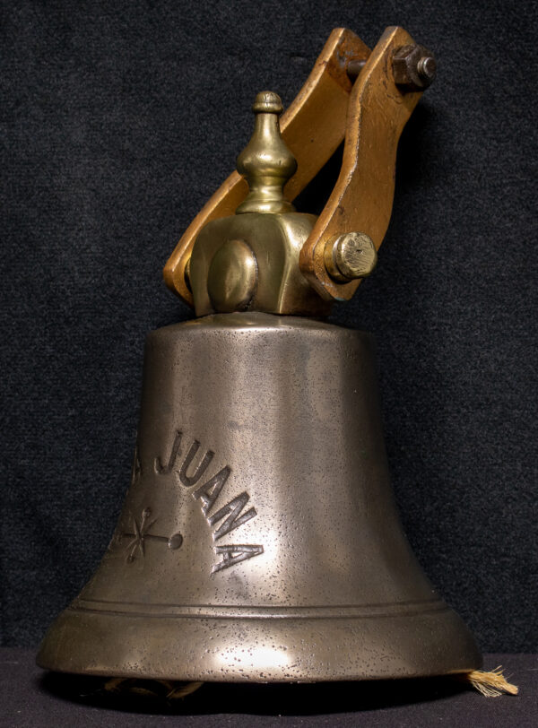 Ships Bell from the Barque DONA JUANA - Image 5