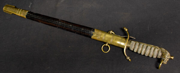 Royal Navy George V Regulation Dirk with Scabbard - Image 2