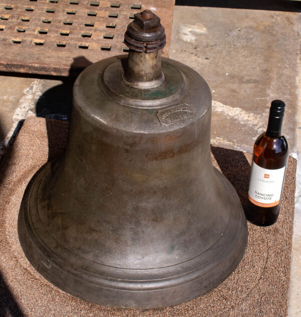US Navy Bronze Ships Bell by Josh Regester of Baltimore Maryland - Image 5
