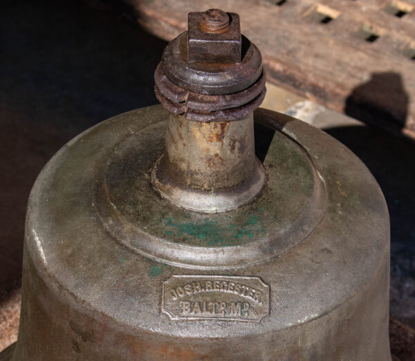 US Navy Bronze Ships Bell by Josh Regester of Baltimore Maryland - Image 4