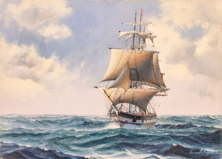 Merchant Packet DANIEL WEBSTER Leaving Boston
