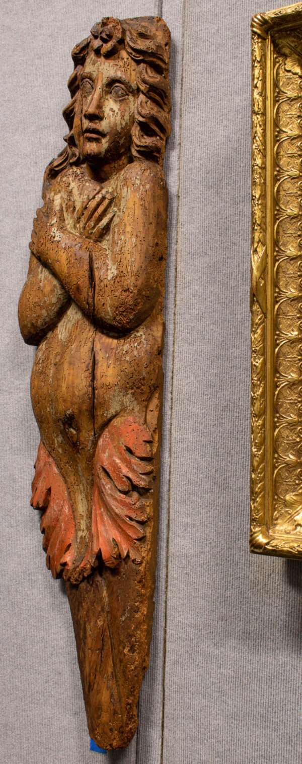 Pair of Sternboard Figures in the Form of Mermaids - Image 4