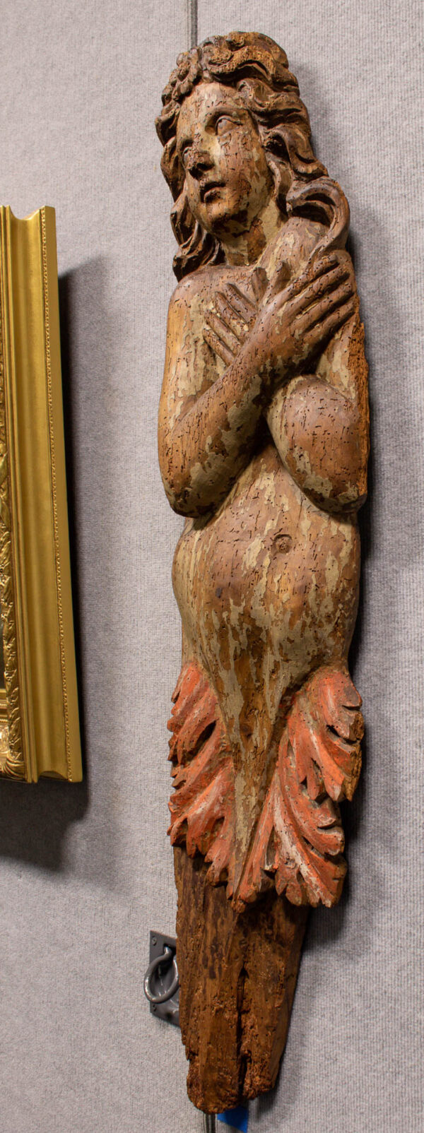 Pair of Sternboard Figures in the Form of Mermaids - Image 5