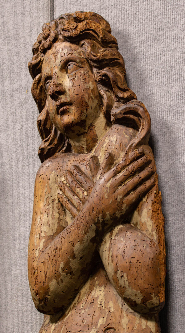 Pair of Sternboard Figures in the Form of Mermaids - Image 6