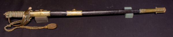 Royal Navy Officers Sword George V 1827 Pattern - Image 3
