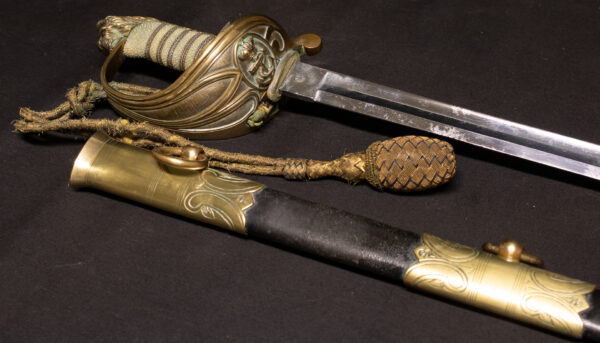 Royal Navy Officers Sword George V 1827 Pattern - Image 2