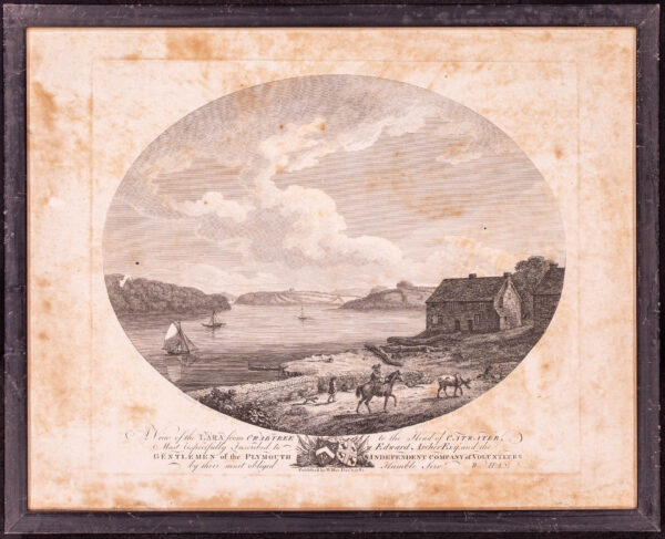 Set of Four 18th Century Engravings of Plymouth Harbour - Image 4
