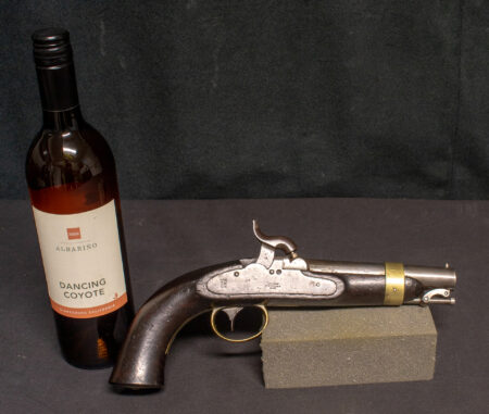Rare N.P. Ames Navy Boxlock Percussion Pistol Model 1842