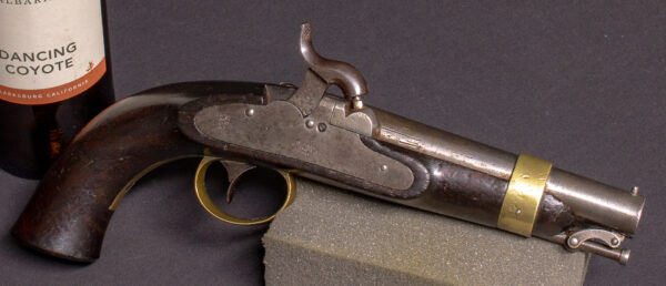 Rare N.P. Ames Navy Boxlock Percussion Pistol Model 1842 - Image 3