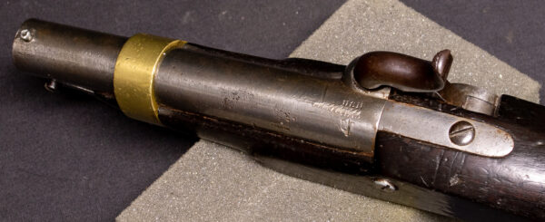 Rare N.P. Ames Navy Boxlock Percussion Pistol Model 1842 - Image 2