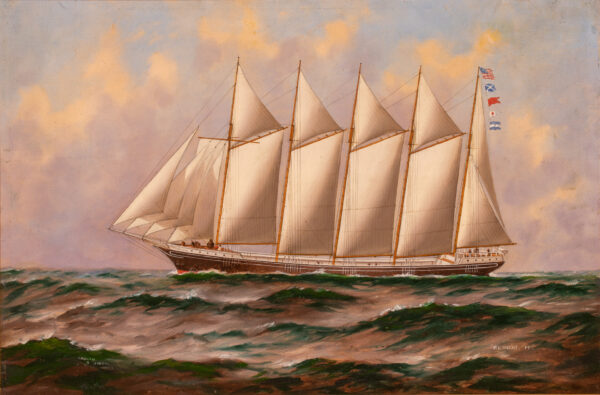 The Five-Masted Schooner ELINOR H. - Image 6