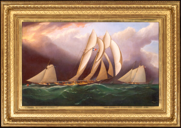 SAPPHO, DAUNTLESS and GRACIE Racing at Cape May 1871 - Image 6