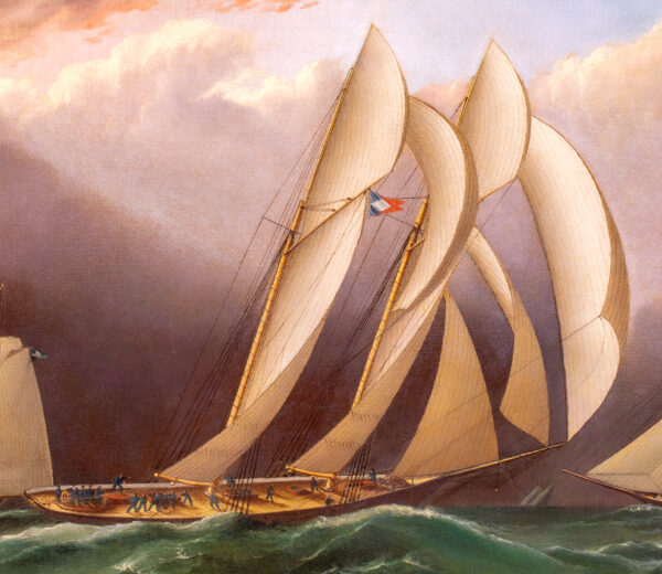SAPPHO, DAUNTLESS and GRACIE Racing at Cape May 1871 - Image 5