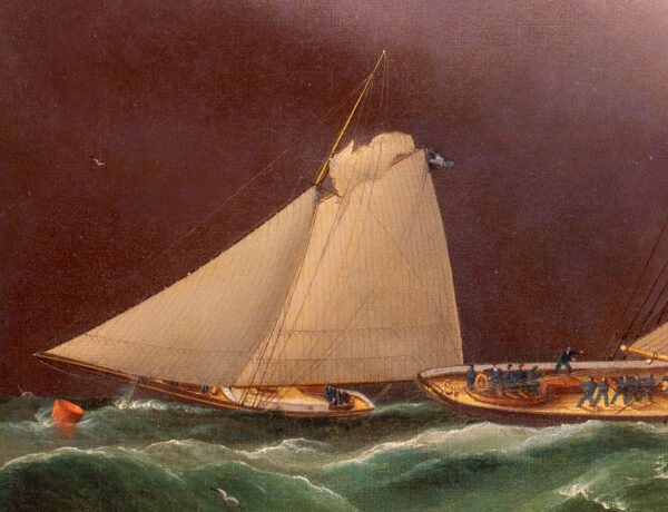 SAPPHO, DAUNTLESS and GRACIE Racing at Cape May 1871 - Image 4
