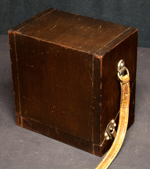 WWII US Army Chelsea Message Center Clock in Original Case - Image 2