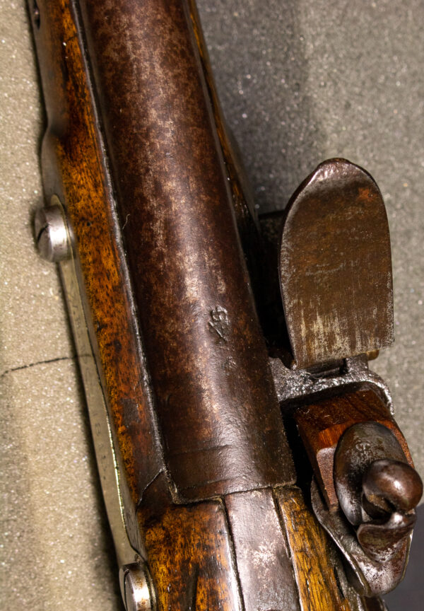 Early British Admiralty Long Sea Service Flintlock Pistol - Image 3