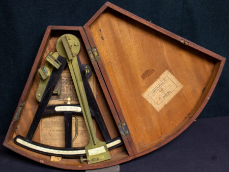 Mahogany Cased Octant Signed C. Wilson London