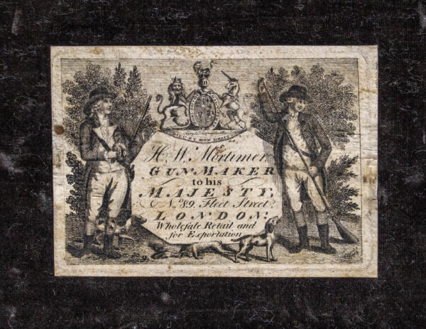 Fine 18th Century Cased Pair of Flintlock Dueling Pistols - Image 10