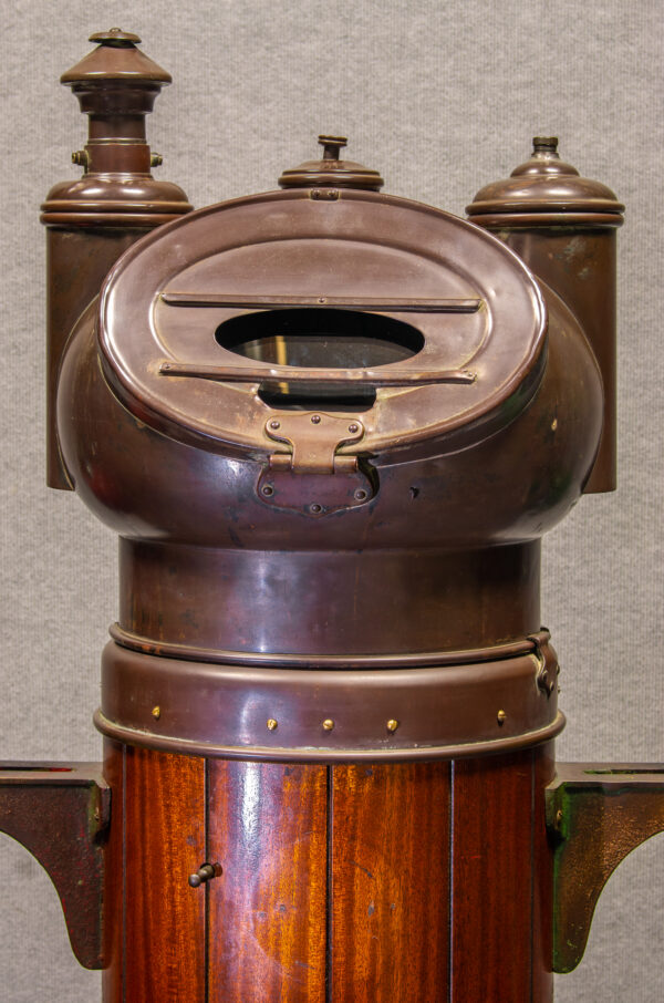 Rare Early American Mushroom Top Binnacle - Image 7