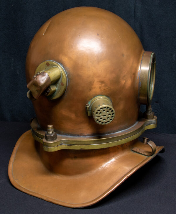 Russian Soviet Naval Three Bolt Dive Helmet No. 503 - Image 6